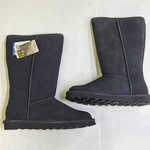Bearpaw women’s winter suede charcoal Elle tall boots 10